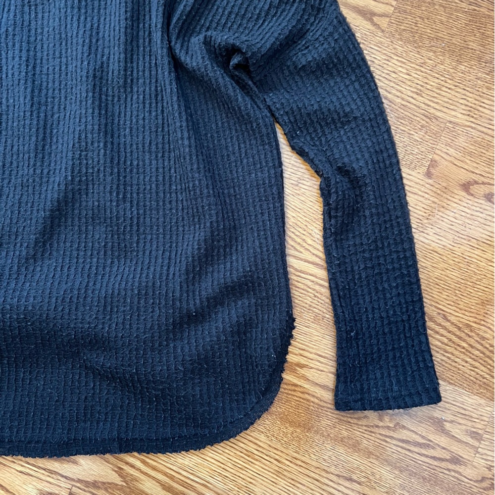 UO Out from Under Longsleeve Waffleknit Top - Picture 9 of 13